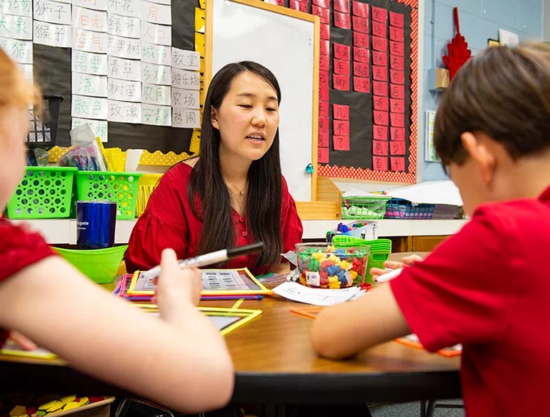 chinese elementary students