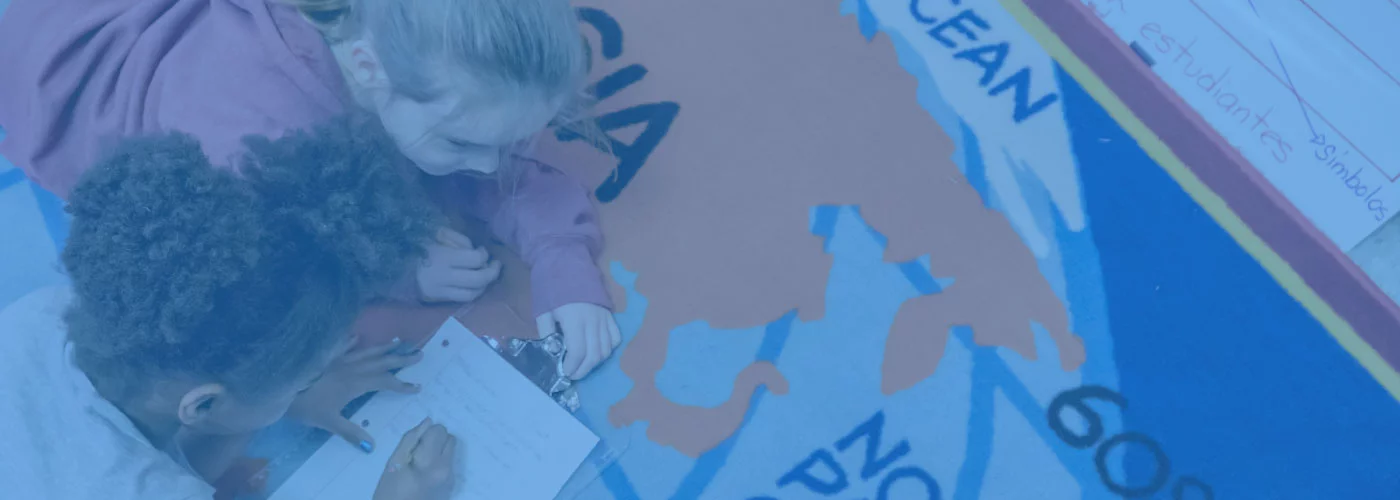 Students developing enhanced problem-solving skills from dual language activities in the classroom