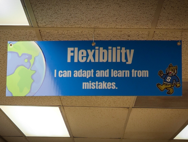 A banner for the career readiness global competency: flexibility